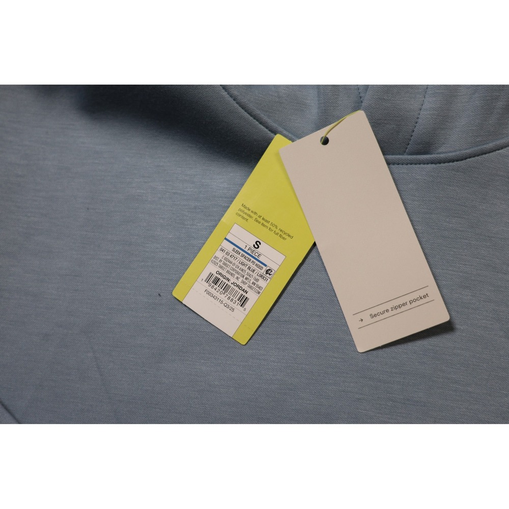 All In Motion Sleek Spacer Pullover Hoodie Light Blue Small TT-022 - Picture 6 of 8